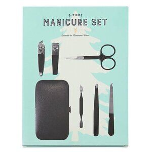 Indigo Holiday 6pc Manicure Set NWT Travel Case